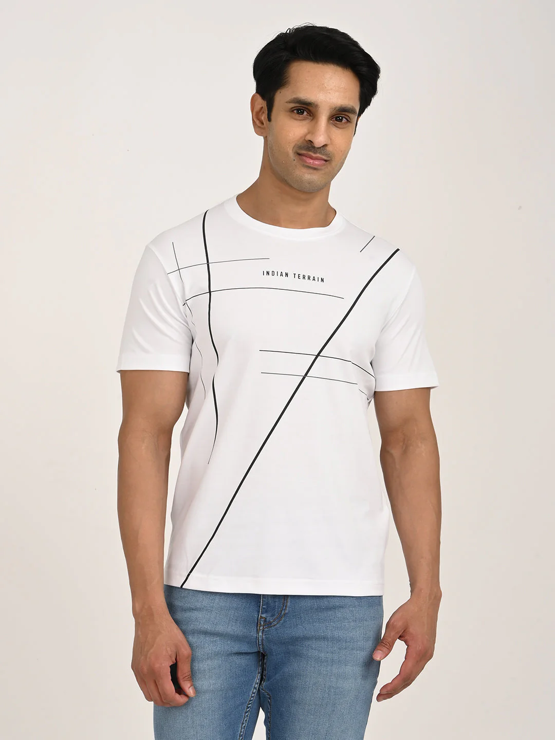 Men's Printed Crew Neck T-Shirt - Image 7