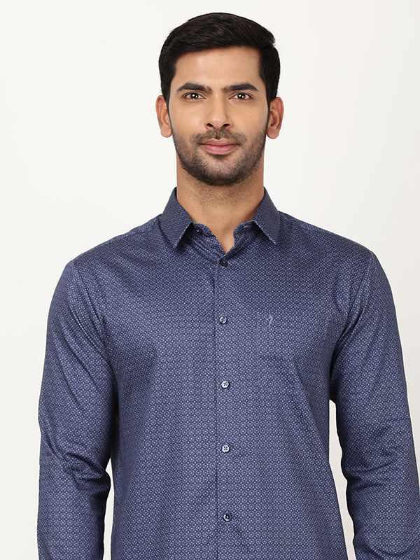 Men's Printed Full Sleeves Cotton Shirt - Image 7