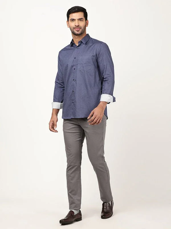 Men's Printed Full Sleeves Cotton Shirt - Image 9