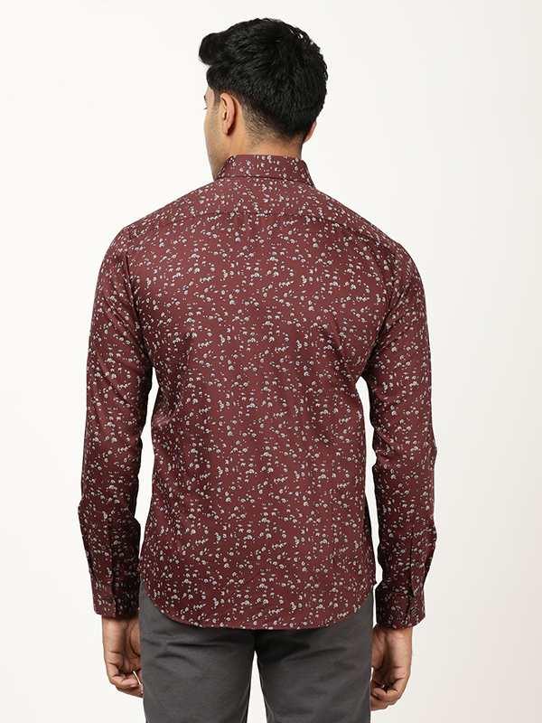 Men's Printed Full Sleeves Cotton Shirt - Image 5