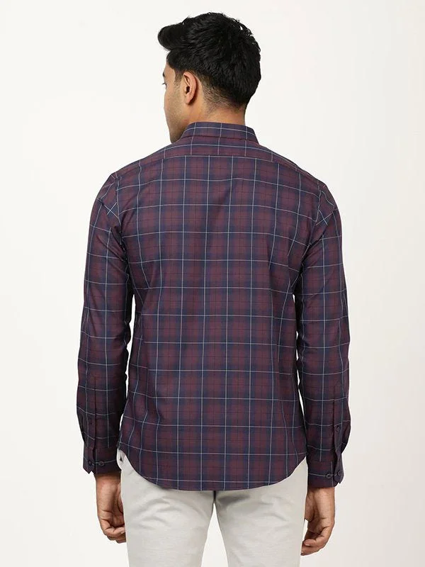 Men's Check Full Sleeves Cotton Shirt - Image 5