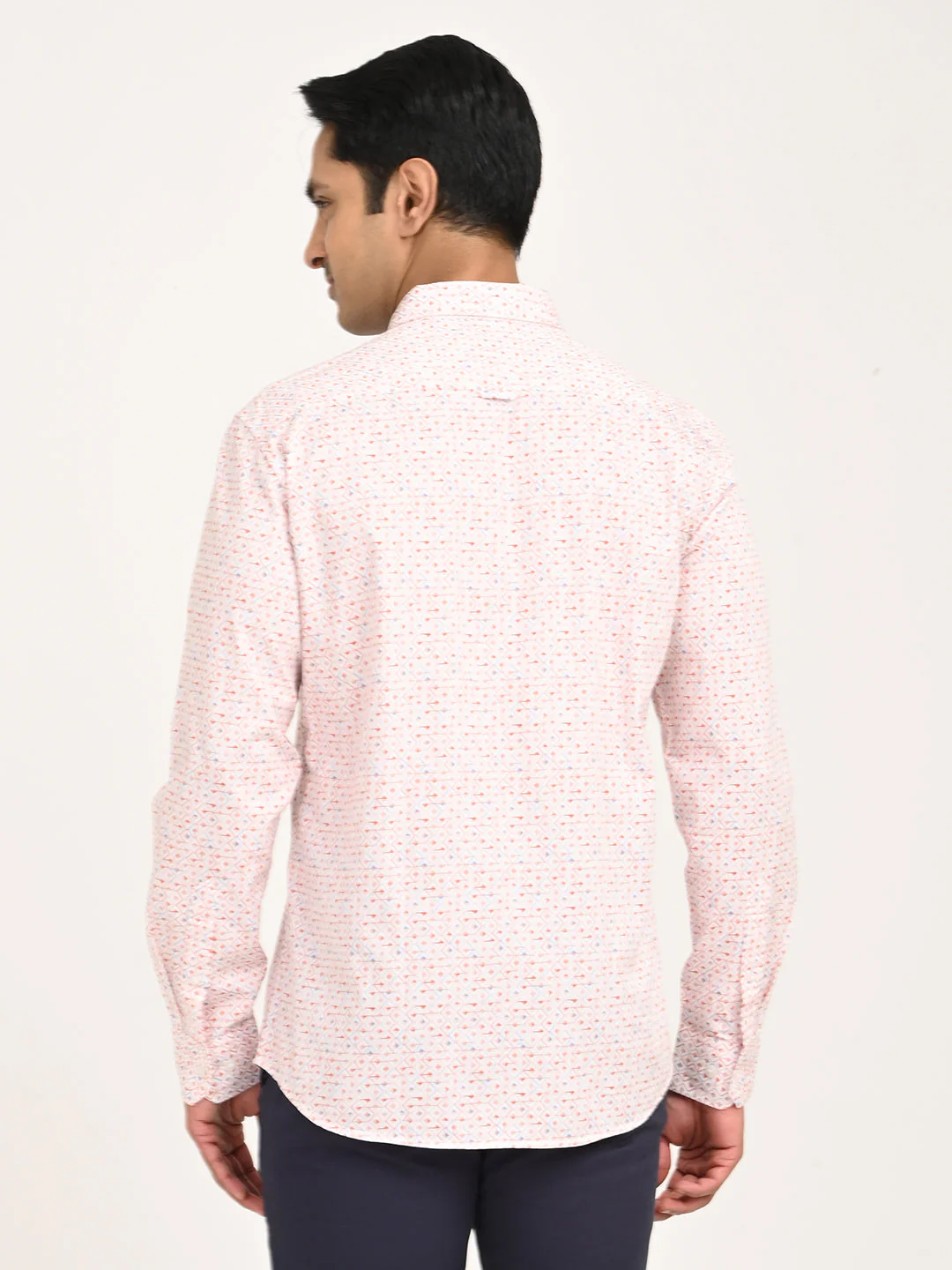 Men's Printed Full Sleeve Cotton Shirt - Image 4