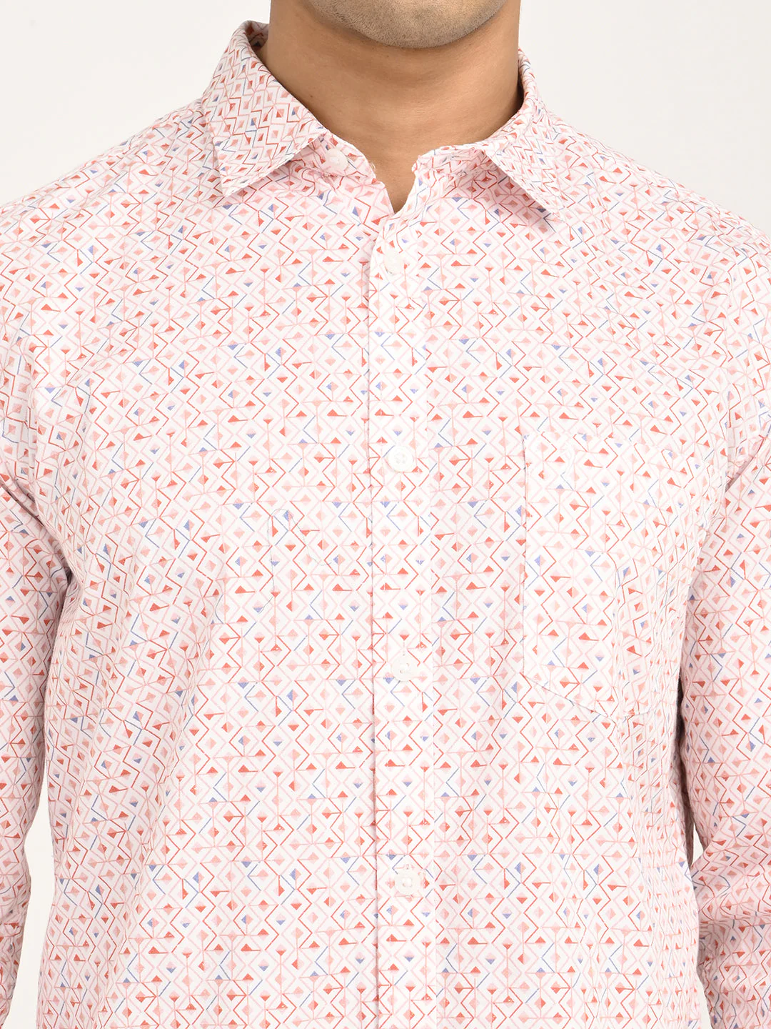 Men's Printed Full Sleeve Cotton Shirt - Image 5