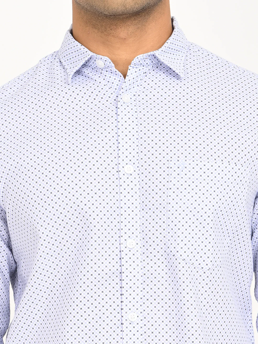 Men's Printed Full Sleeve Cotton Shirt - Image 5