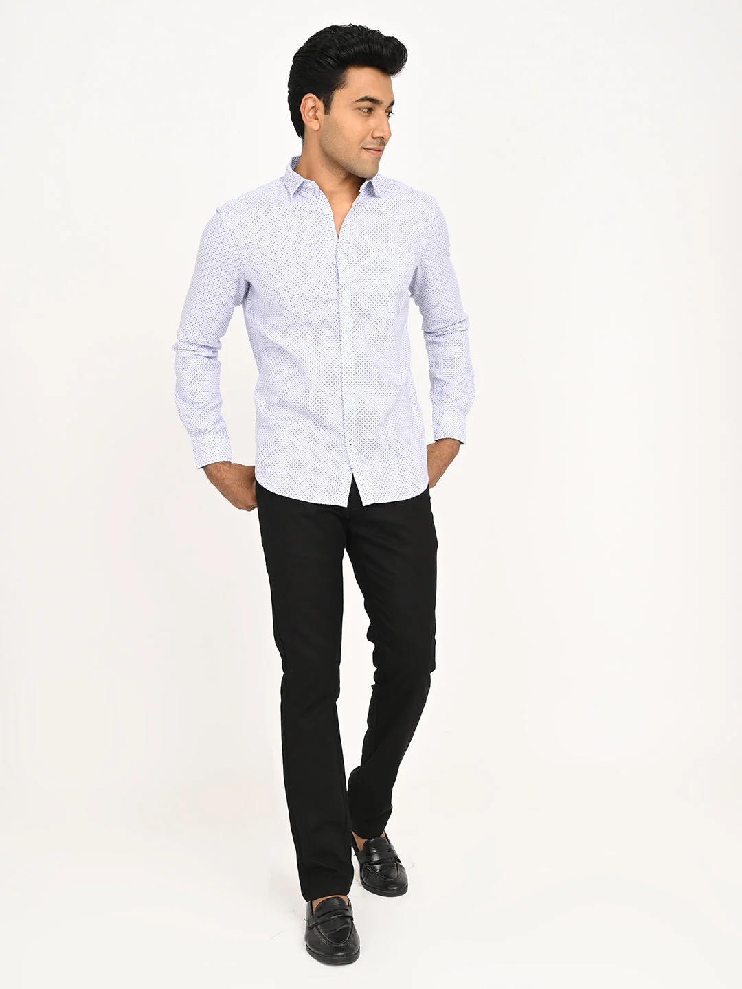 Men's Printed Full Sleeve Cotton Shirt - Image 6