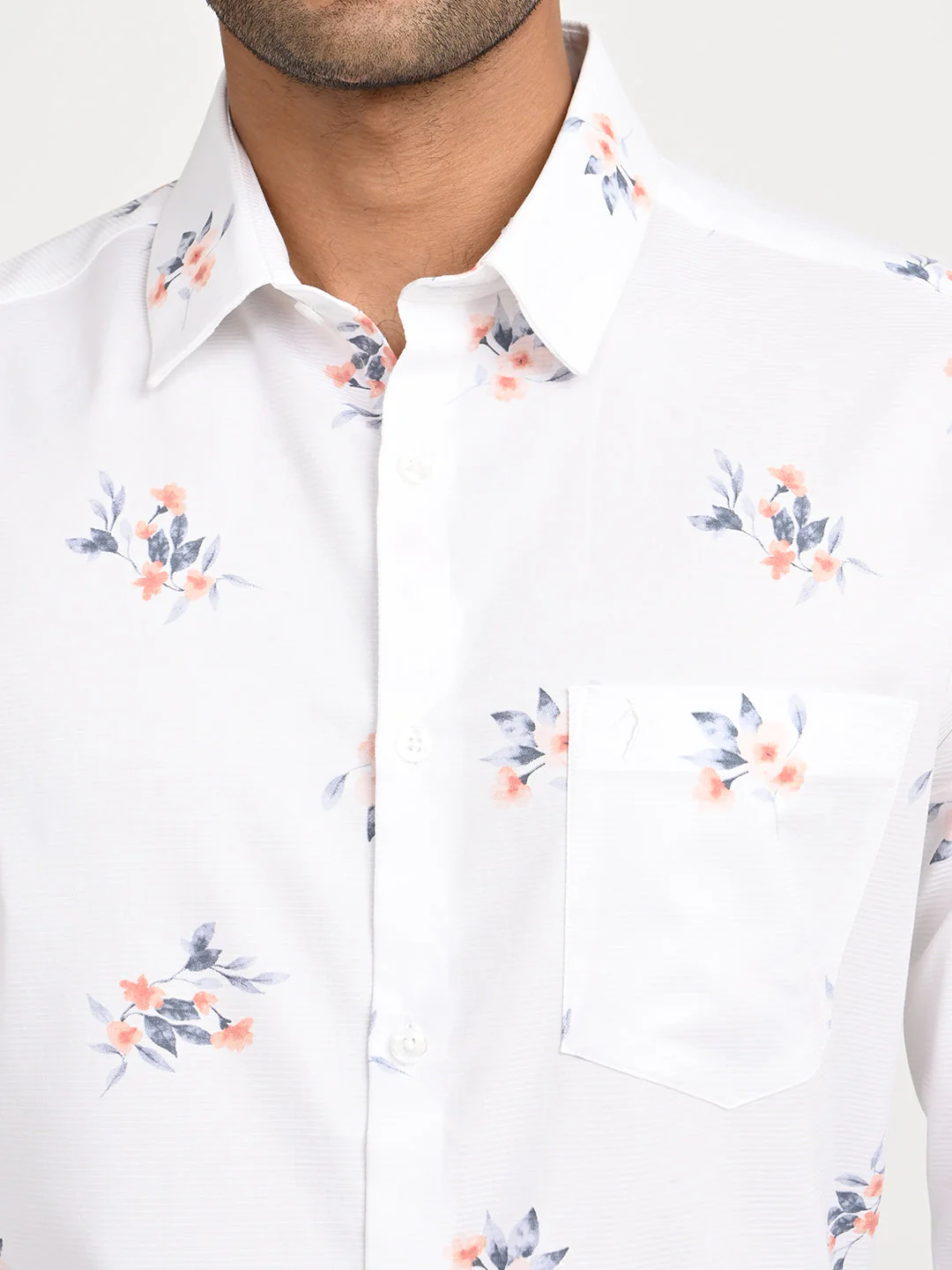 Men's Printed Full Sleeve Cotton Shirt - Image 5