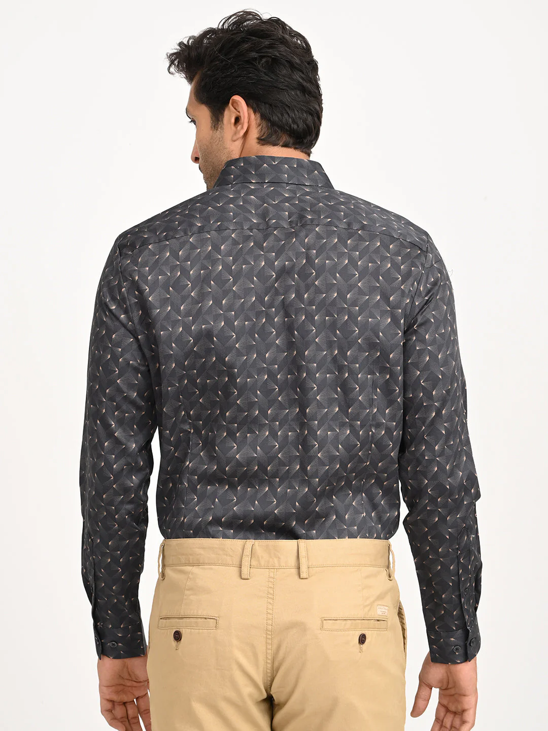 Men's Printed Full Sleeve Cotton Shirt - Image 4