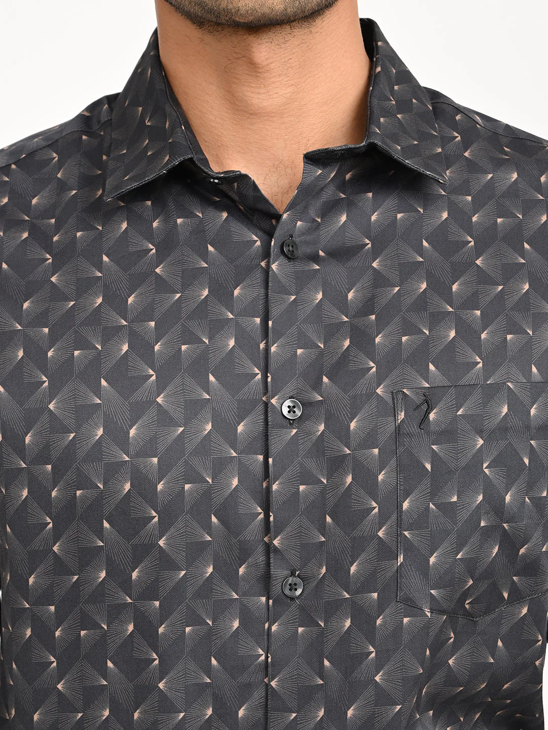 Men's Printed Full Sleeve Cotton Shirt - Image 5