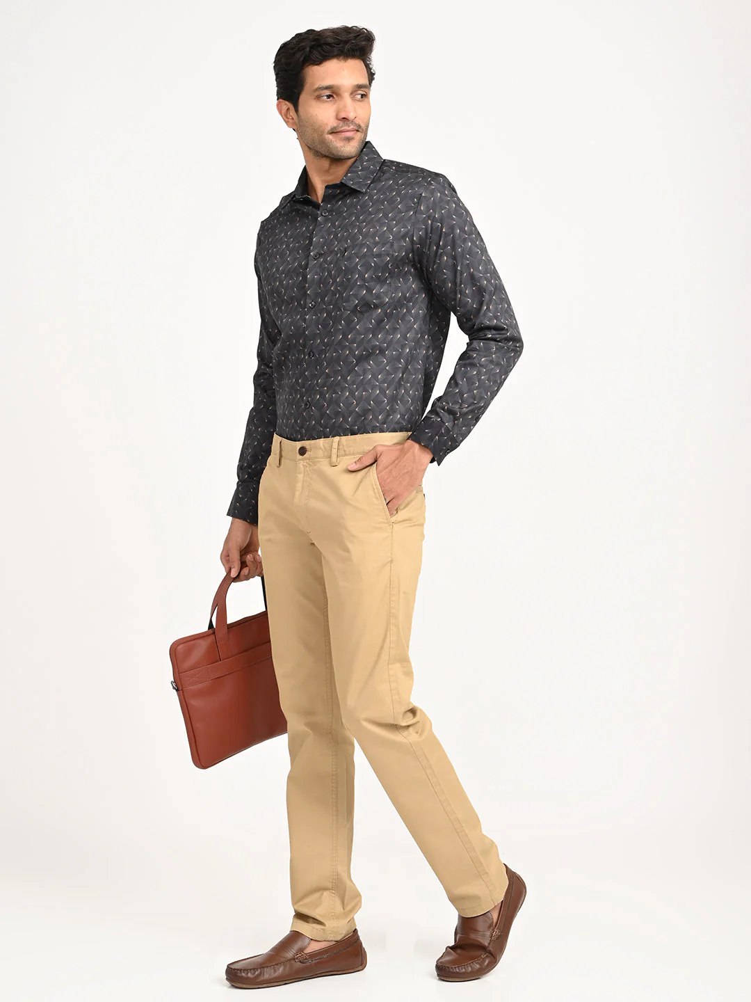 Men's Printed Full Sleeve Cotton Shirt - Image 6