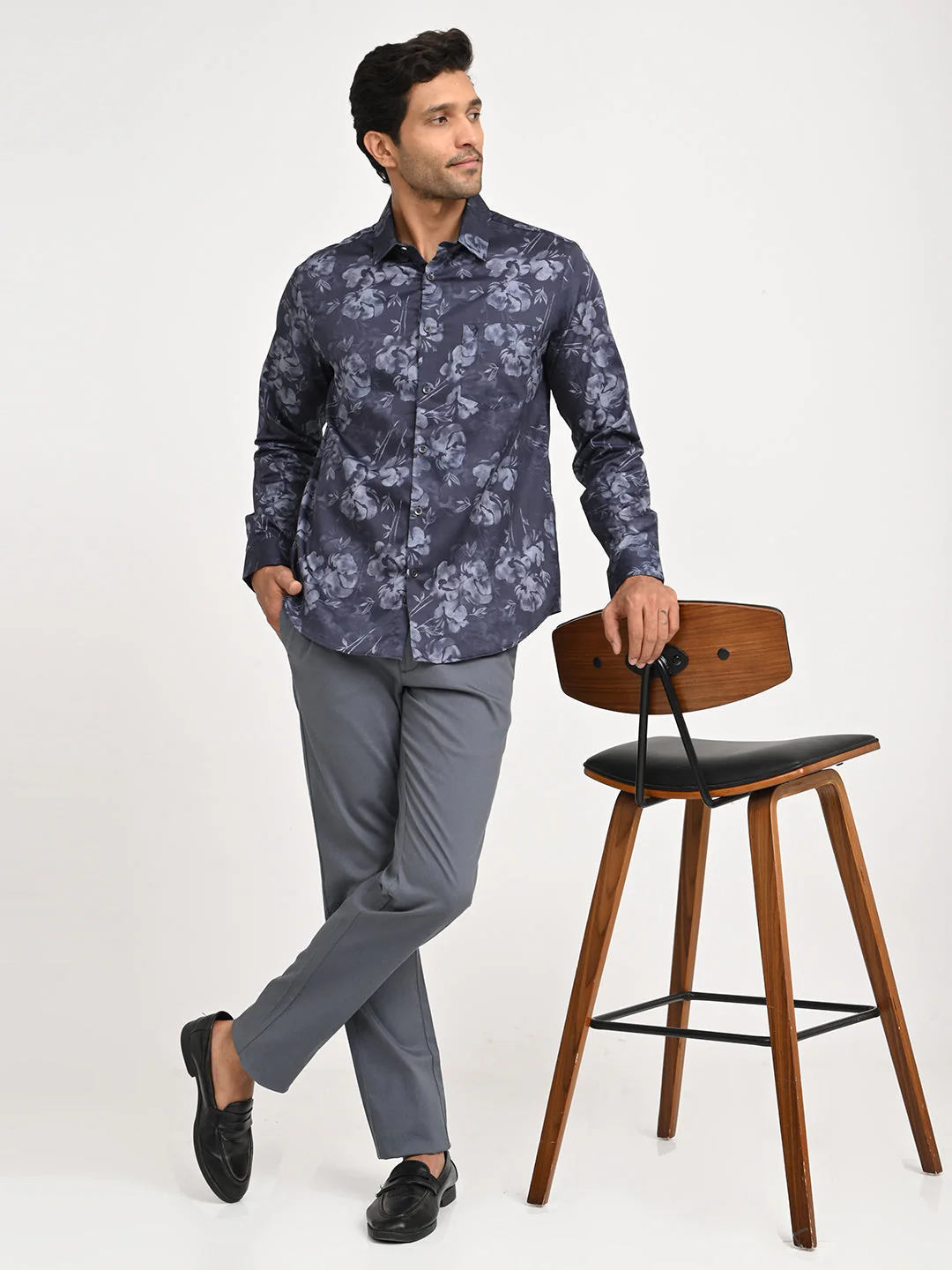 Men's Printed Full Sleeve Cotton Shirt - Image 6