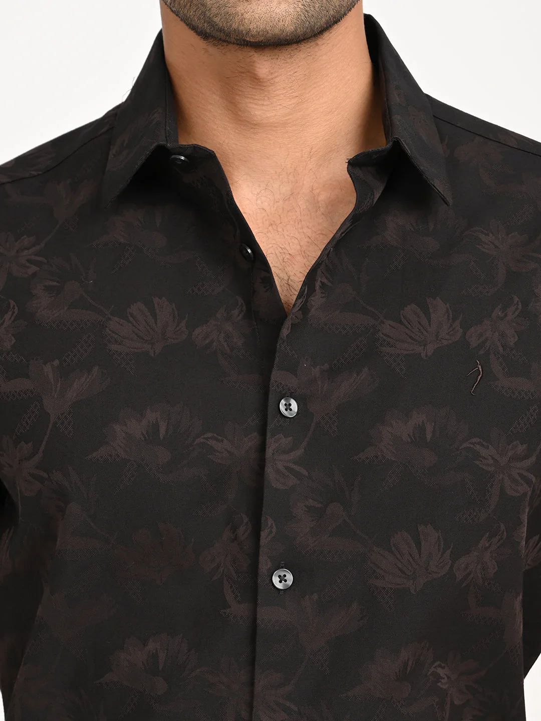 Men's Printed Half Sleeve Cotton Shirt - Image 5