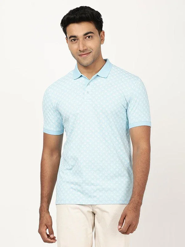 Men's Printed Polo T-Shirt
