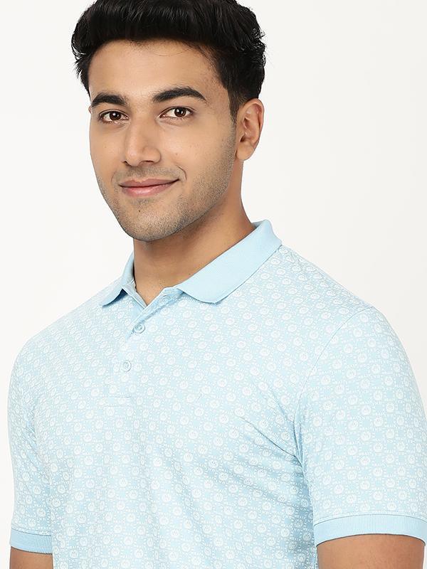 Men's Printed Polo T-Shirt - Image 2