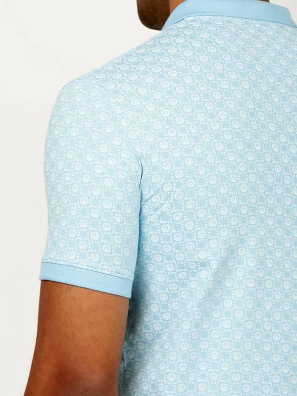 Men's Printed Polo T-Shirt - Image 3