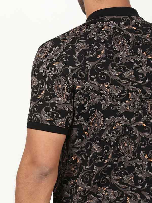 Men's Printed Polo T-Shirt - Image 3