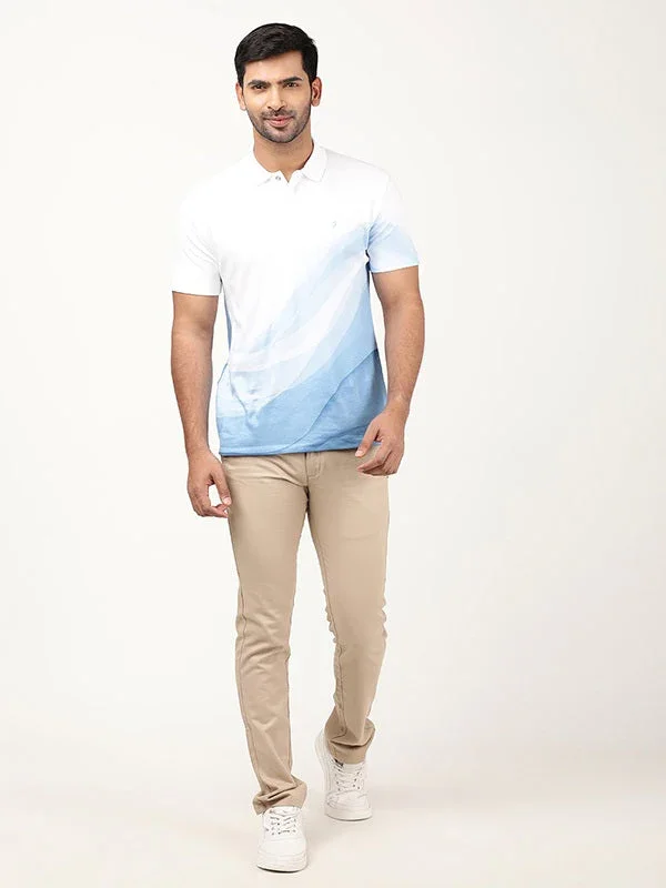 Men's Printed Polo T-Shirt - Image 4