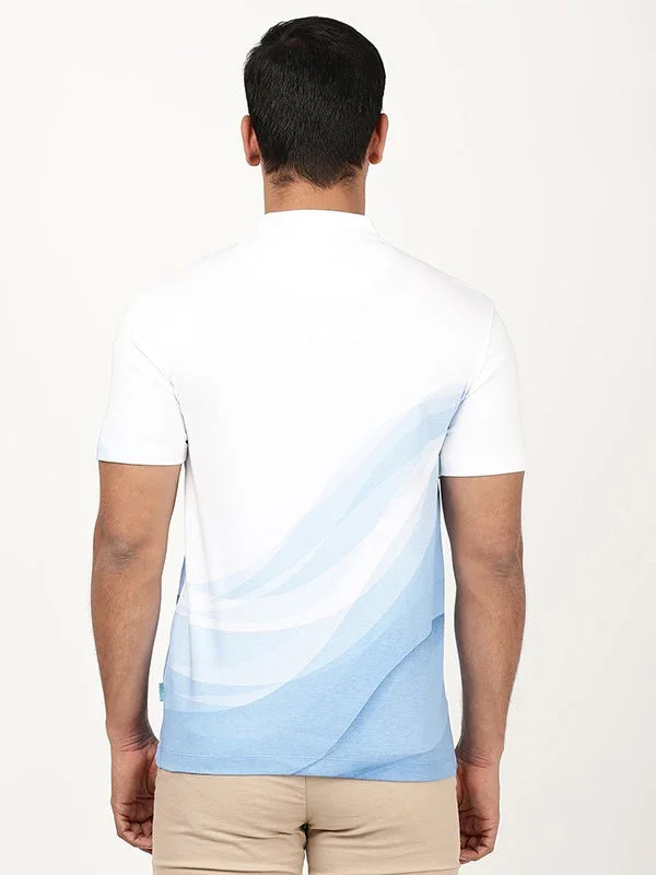 Men's Printed Polo T-Shirt - Image 5