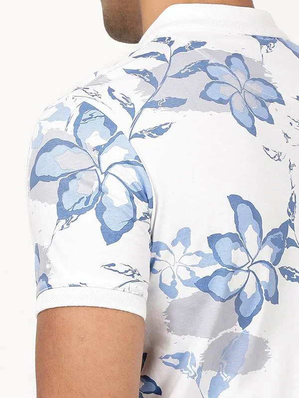 Men's Printed Polo T-Shirt - Image 3
