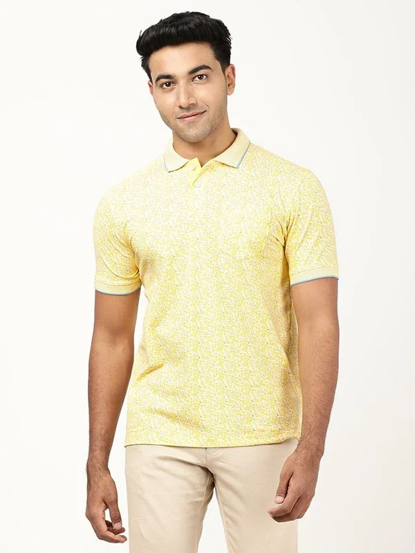 Men's Printed Polo T-Shirt