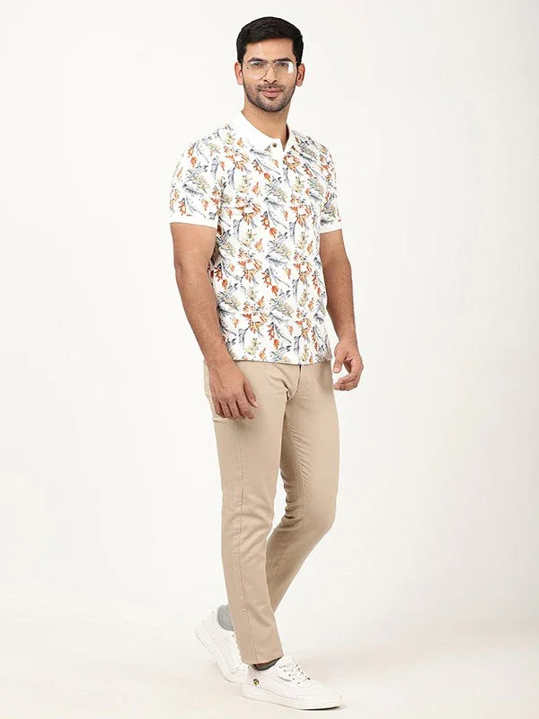 Men's Printed Polo T-Shirt - Image 4