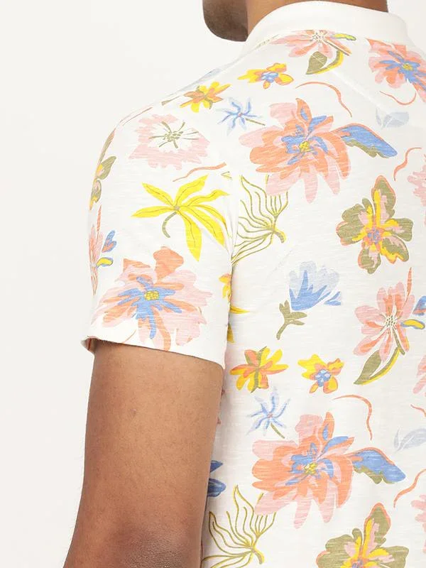 Men's Printed Polo T-Shirt - Image 3