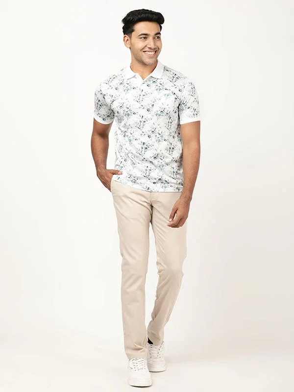 Men's Printed Polo T-Shirt - Image 4