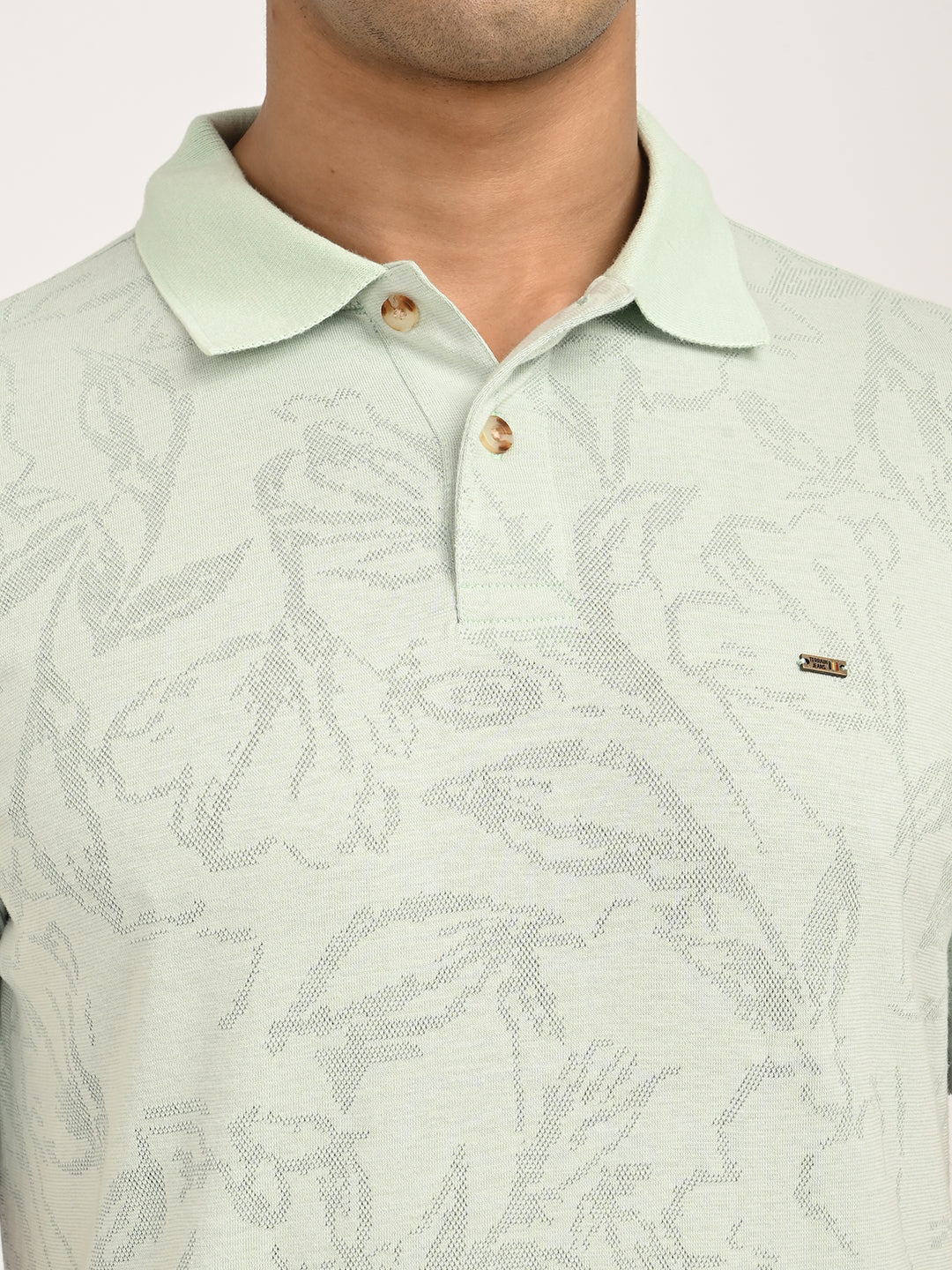 Men's Printed Polo T-Shirt - Image 5
