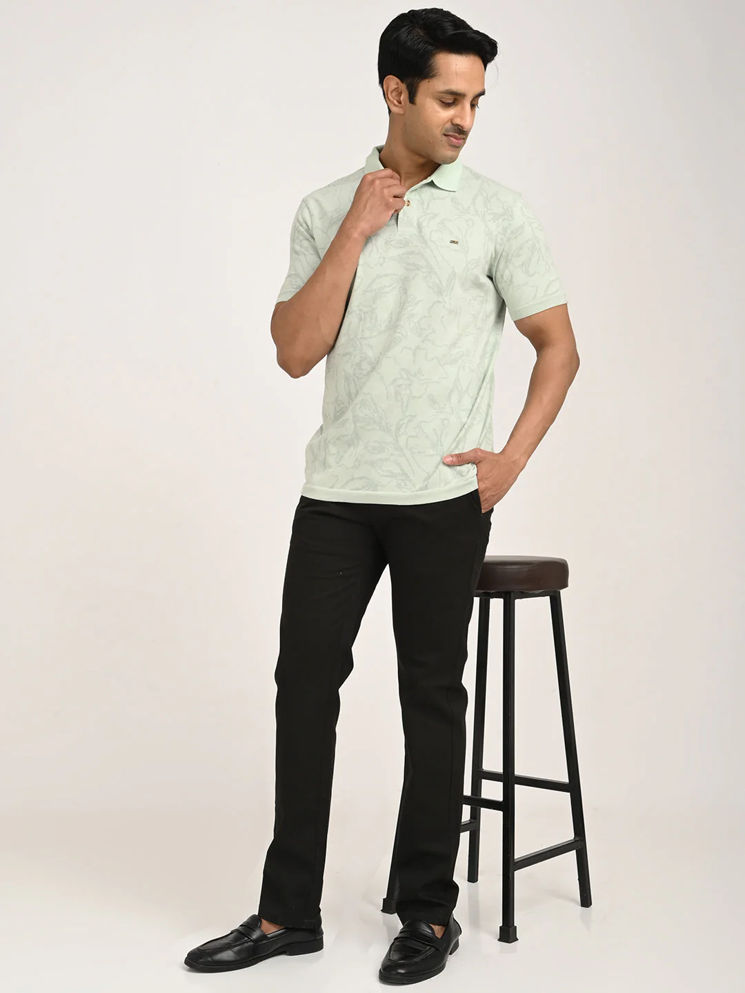 Men's Printed Polo T-Shirt - Image 6