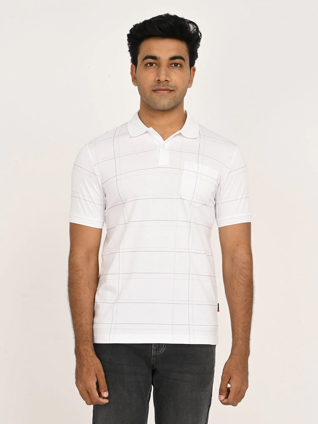 Men's Printed Polo T-Shirt
