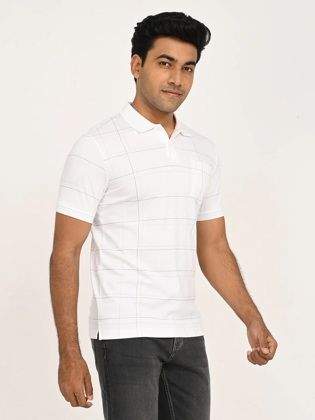 Men's Printed Polo T-Shirt - Image 3