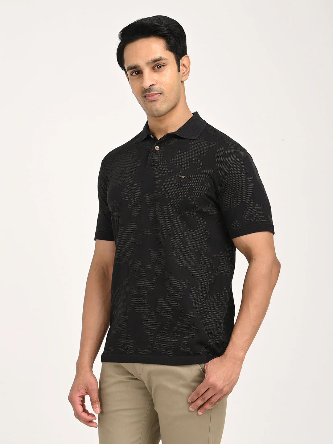 Men's Printed Polo T-Shirt - Image 2