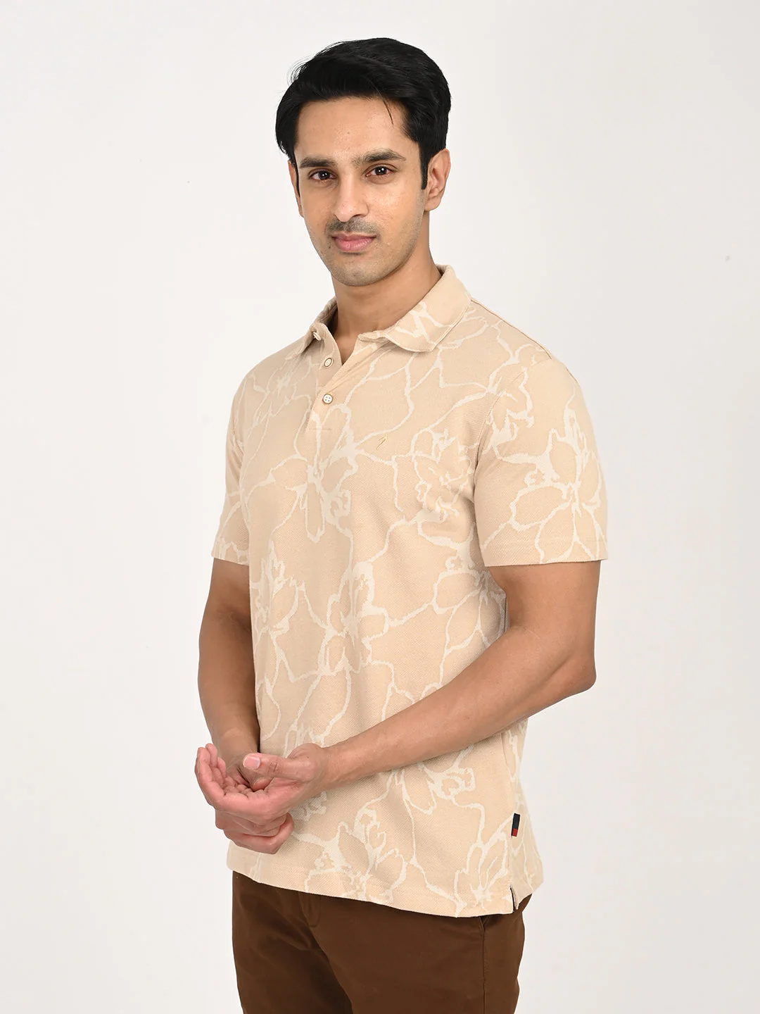 Men's Printed Polo T-Shirt - Image 2