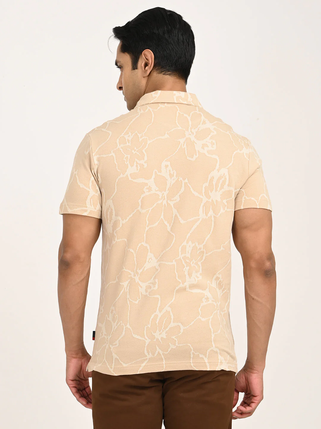 Men's Printed Polo T-Shirt - Image 4
