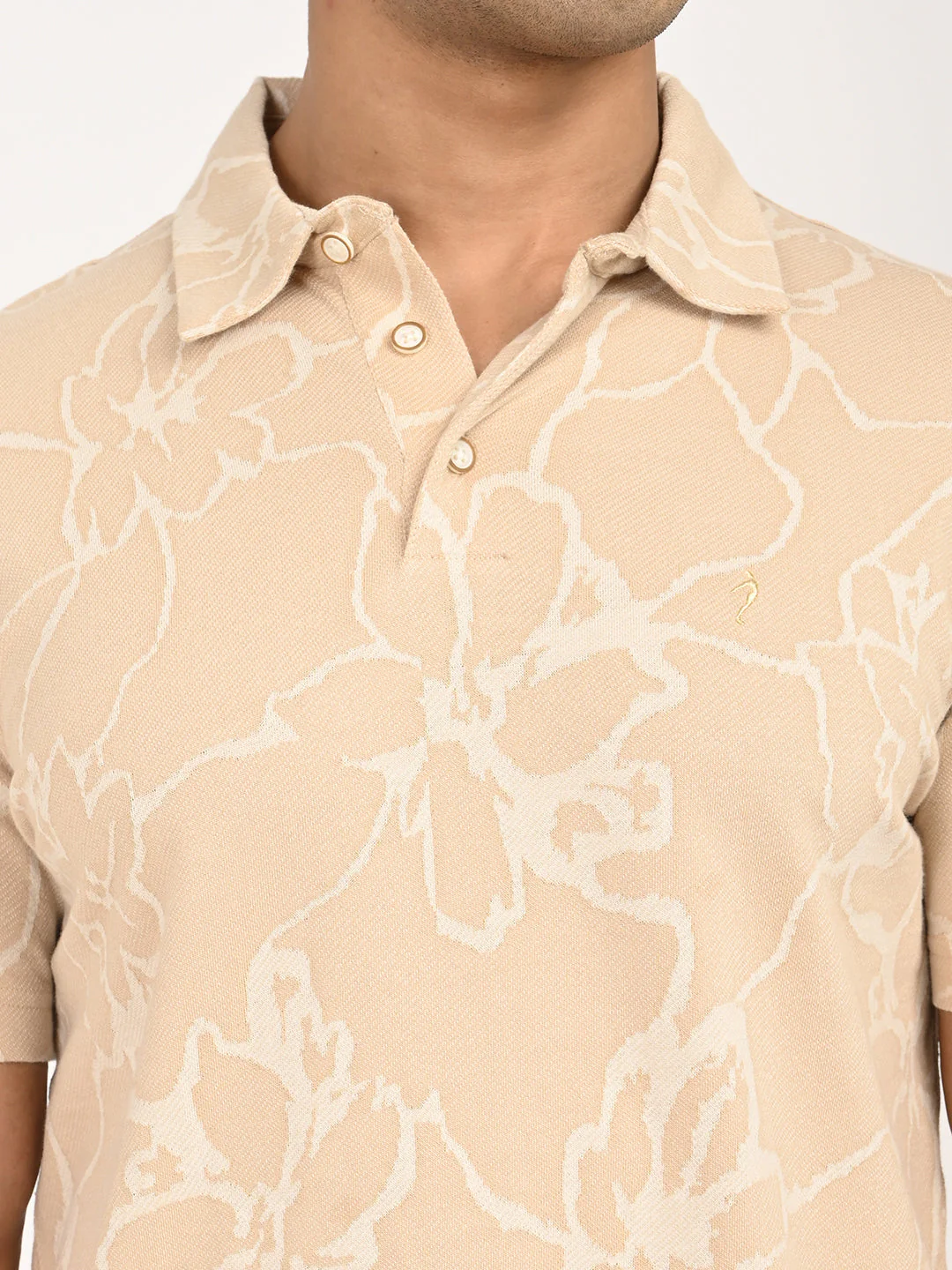 Men's Printed Polo T-Shirt - Image 5