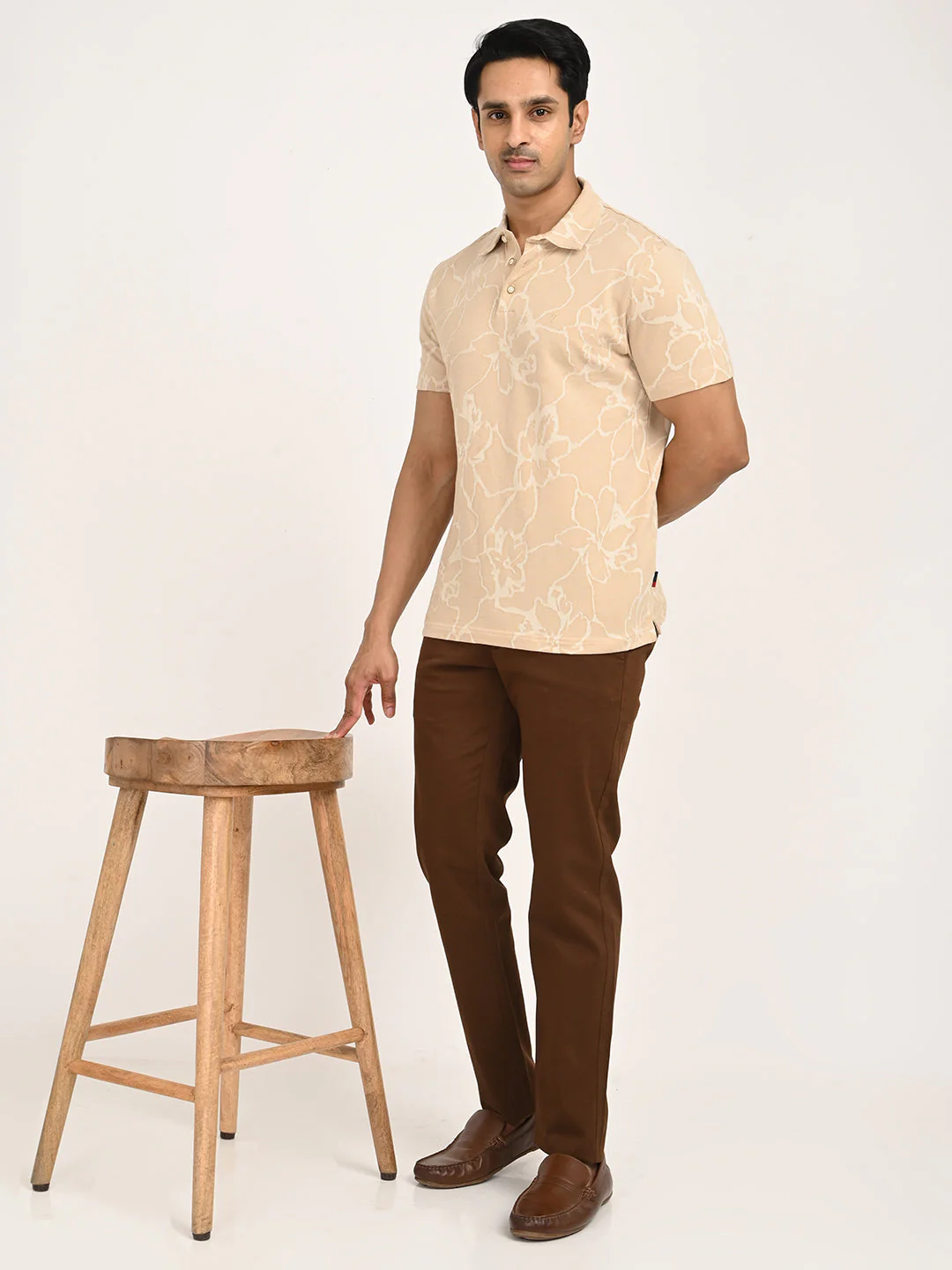 Men's Printed Polo T-Shirt - Image 6
