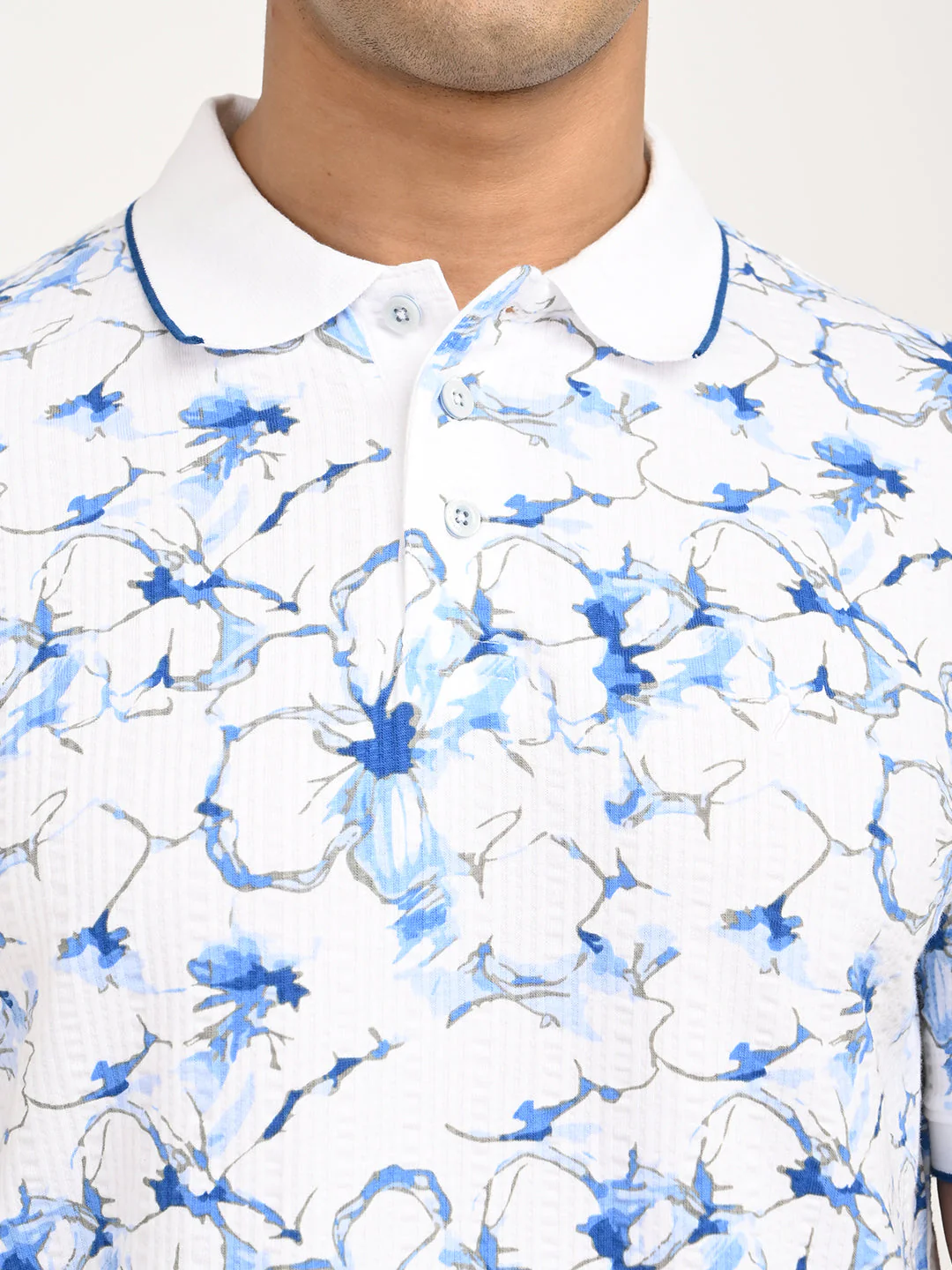Men's Printed Polo T-Shirt - Image 5