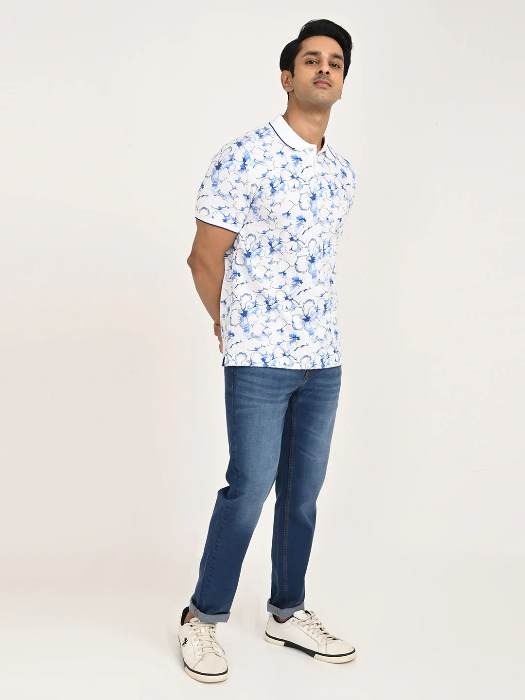Men's Printed Polo T-Shirt - Image 6