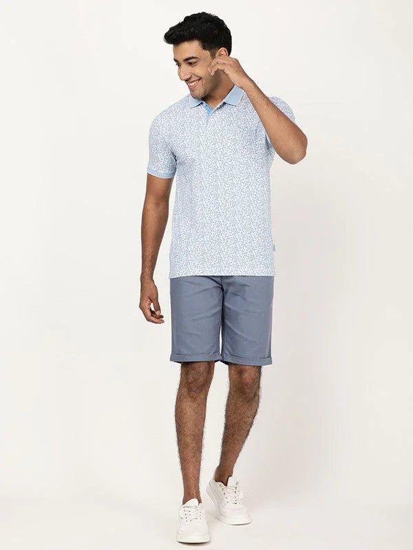 Men's Solid Cotton Stretch Shorts - Image 8