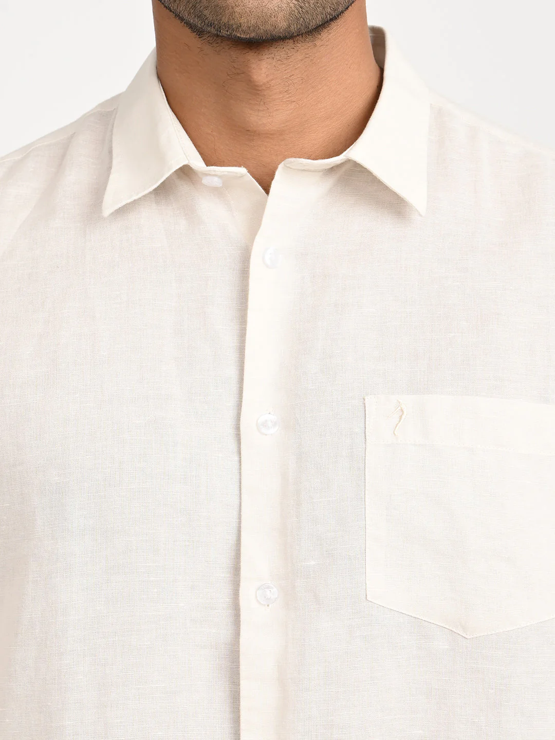 Men's Solid Full Sleeve Cotton Blend Shirt - Image 17