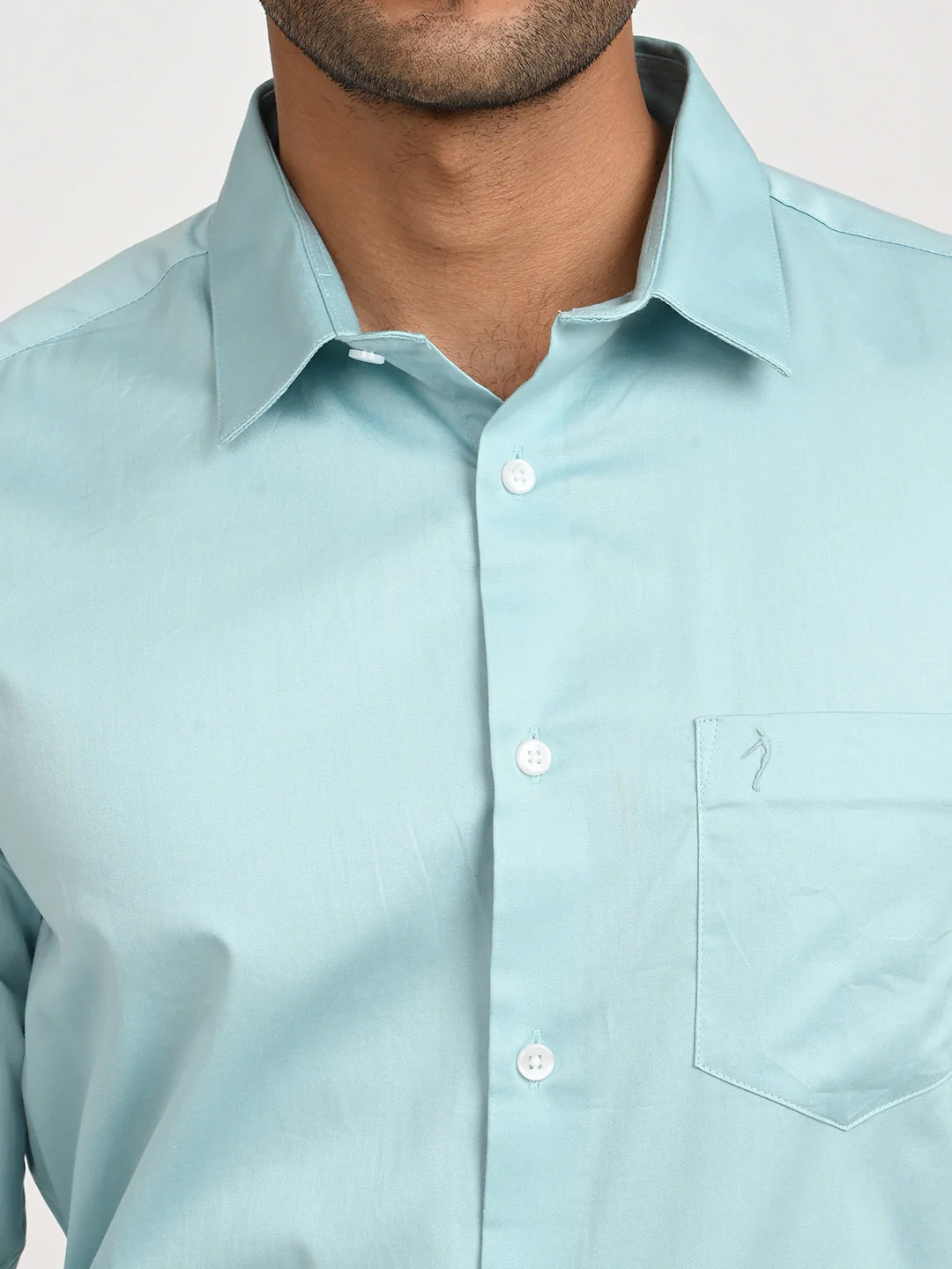 Men's Solid Full Sleeve Cotton Shirt - Image 11