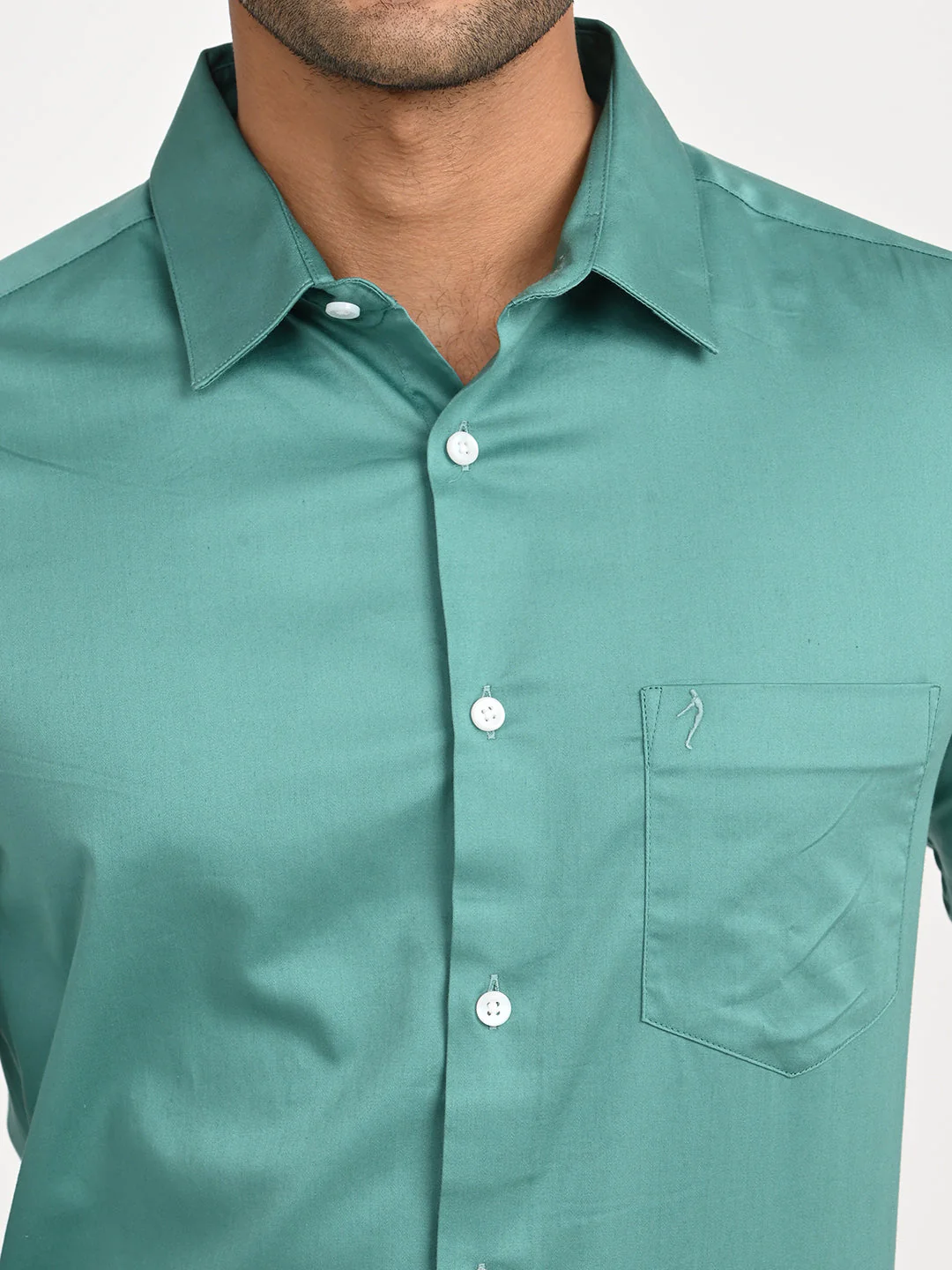 Men's Solid Full Sleeve Cotton Shirt - Image 17