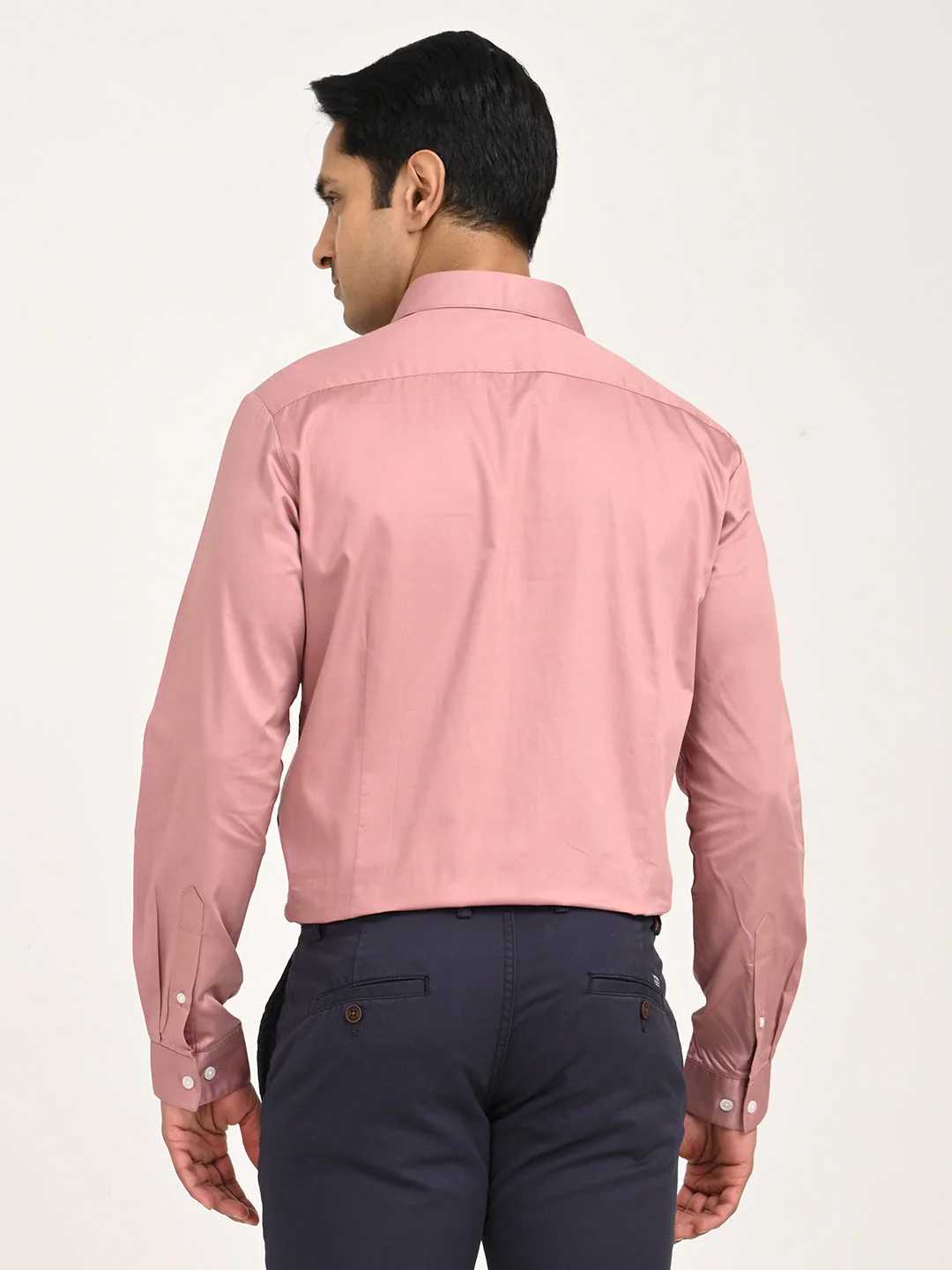 Men's Solid Full Sleeve Cotton Shirt - Image 28