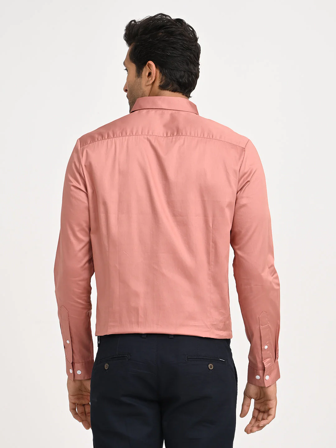 Men's Solid Full Sleeve Cotton Shirt - Image 34