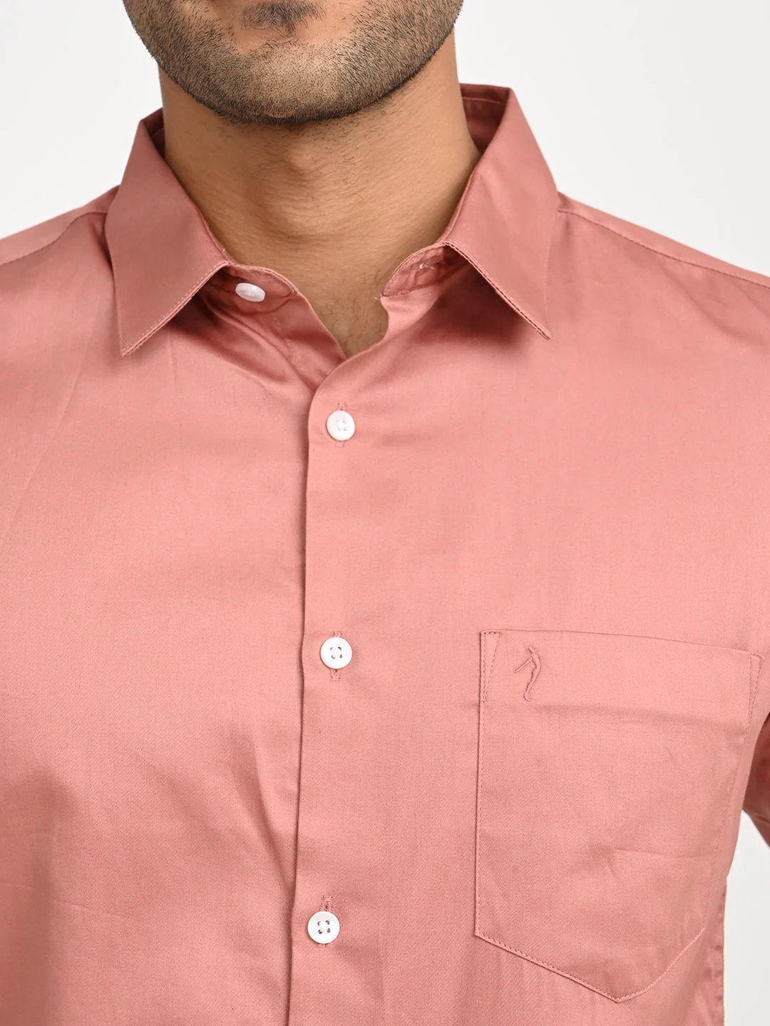 Men's Solid Full Sleeve Cotton Shirt - Image 35