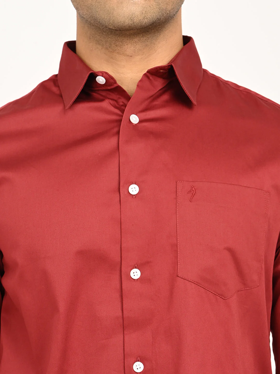 Men's Solid Full Sleeve Cotton Shirt - Image 41
