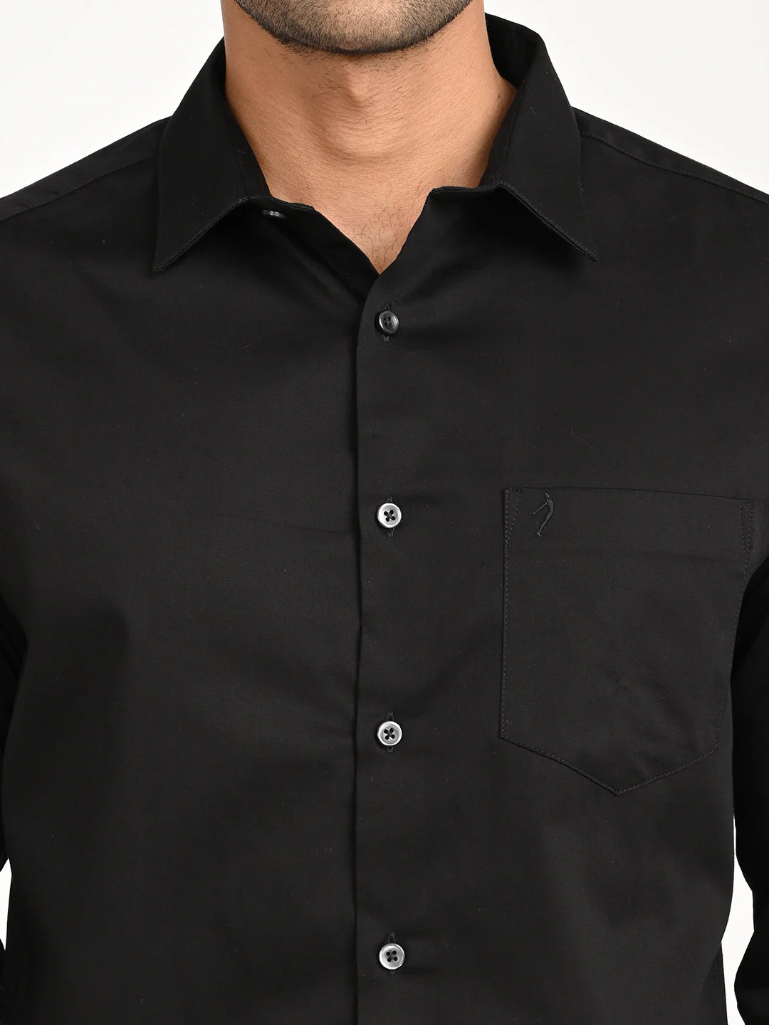 Men's Solid Full Sleeve Cotton Shirt - Image 47