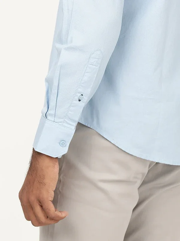 Men's Solid Full Sleeves Cotton Shirt - Image 16
