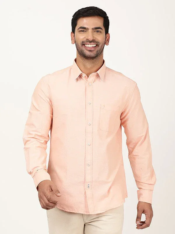 Men's Solid Full Sleeves Cotton Shirt - Image 11