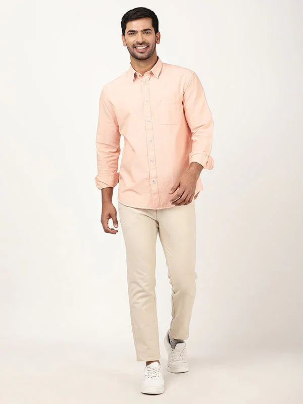 Men's Solid Full Sleeves Cotton Shirt - Image 14