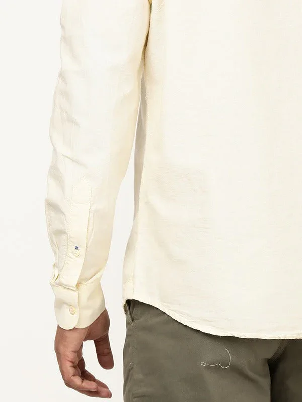 Men's Solid Full Sleeves Cotton Shirt - Image 8